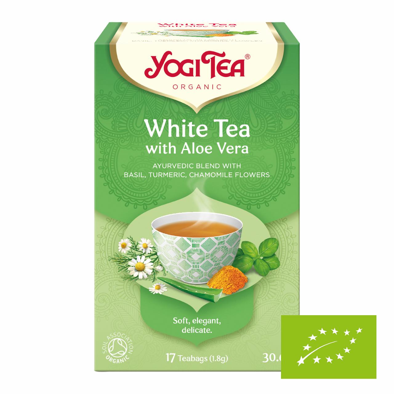 Yogi Tea White Tea Aloe Vera 