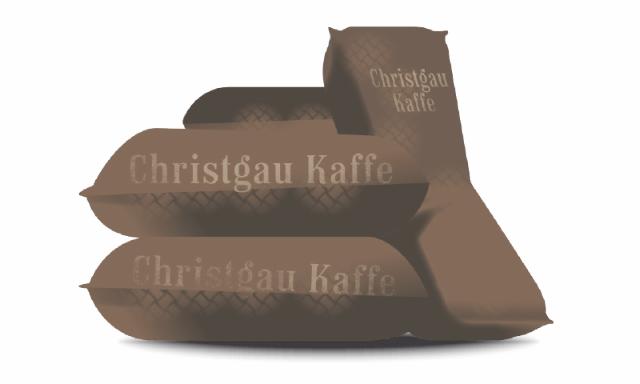 Store brune kaffesække med Christgau Kaffe 